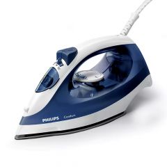 Philips 1700 Watts Comfort Steam Iron, Steam Boost, Blue GC1430  HAM MALL APPLIANCES